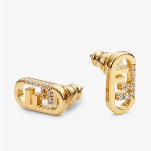 Fendi O’ lock earrings